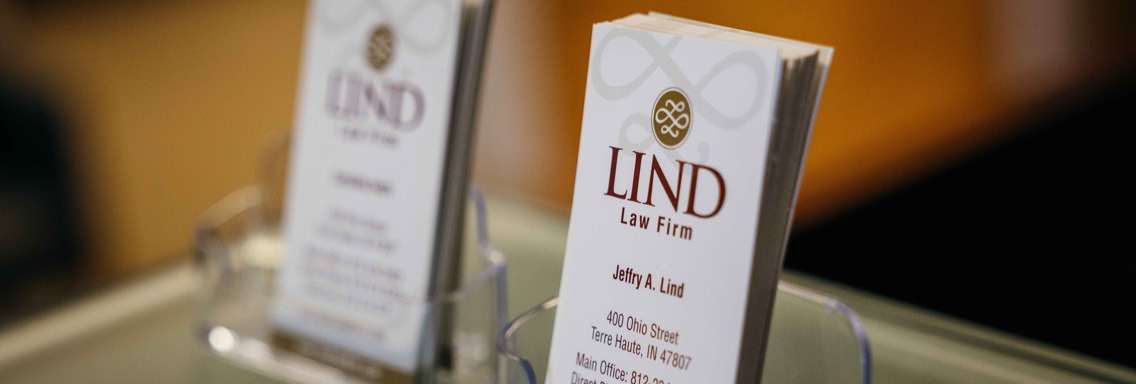 Photo of Lind Law Firm Business Card